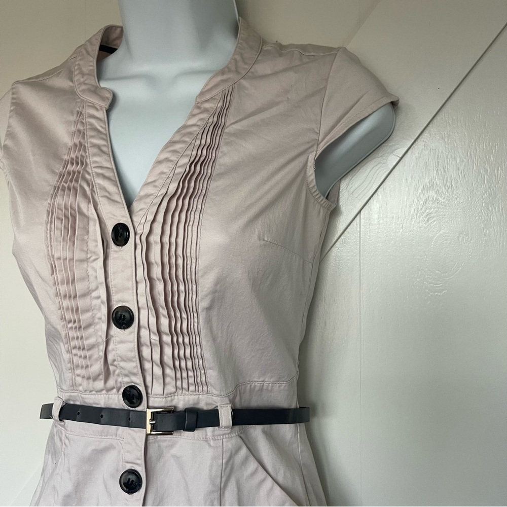 H&M size 2 pink button down dress - Picture 2 of 7